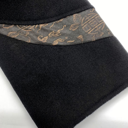 青骊色、漆黑色绵羊毛大衣LZ6C01 商品图7