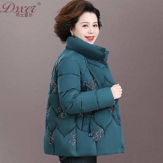 TZW-中老年棉衣老太太妈妈冬装2023新款减龄加厚绣花棉服棉袄奶奶外套 商品图4