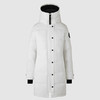 CANADA GOOSE 加拿大鹅 女士 Shelburne 黑标派克绗缝连帽羽绒服 白色 3802WB 433 商品缩略图0