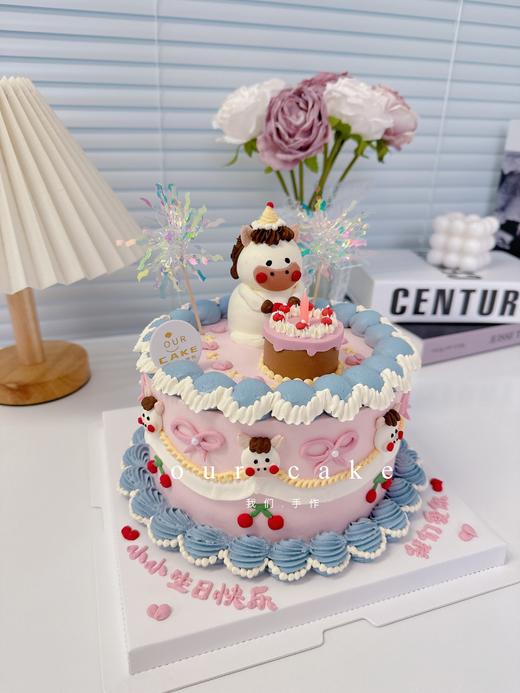 立体小动物复古蛋糕（可改小动物）-低糖处理无添加 商品图5