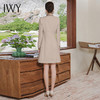 IWY/名媛法式连衣裙女秋冬长袖设计感显瘦长裙气质高端职业裙装工作服Q980 商品缩略图4