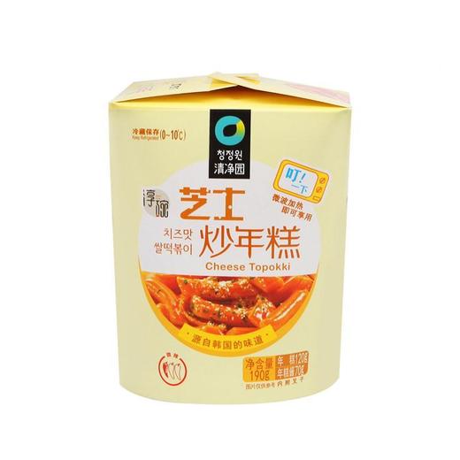 清净园宗家府芝士炒年糕190g/盒 商品图0