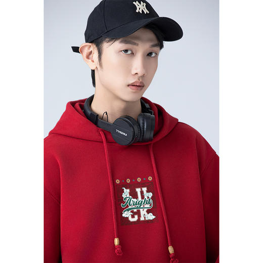 【断码清仓】HX 秋冬季带帽卫衣/S106330262101/02 商品图4