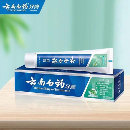 云南白药劲爽薄荷香型牙膏205g-22184078 商品图0