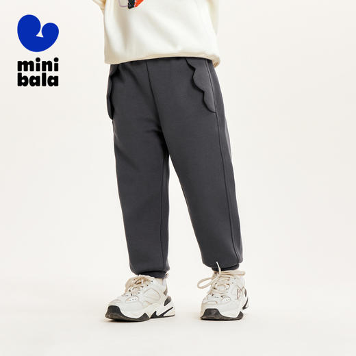 【蹦蹦裤】迷你巴拉女童长裤春新款宝宝时尚甜美修身裤子 商品图1