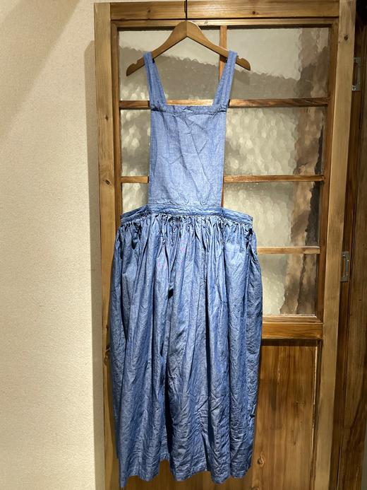 Vetements de travail水洗蓝背带裙 商品图1