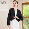 IWY/时尚西装外套连衣裙女气质百搭职业装通勤百搭两件套正装 C1865+Q997 商品缩略图4