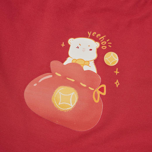 英氏儿童龙腾内裤红色四角男童女童宝宝中大童平角新年本命年打底短裤YLSDJ0Q001A YLSDJ0Q002A 商品图2