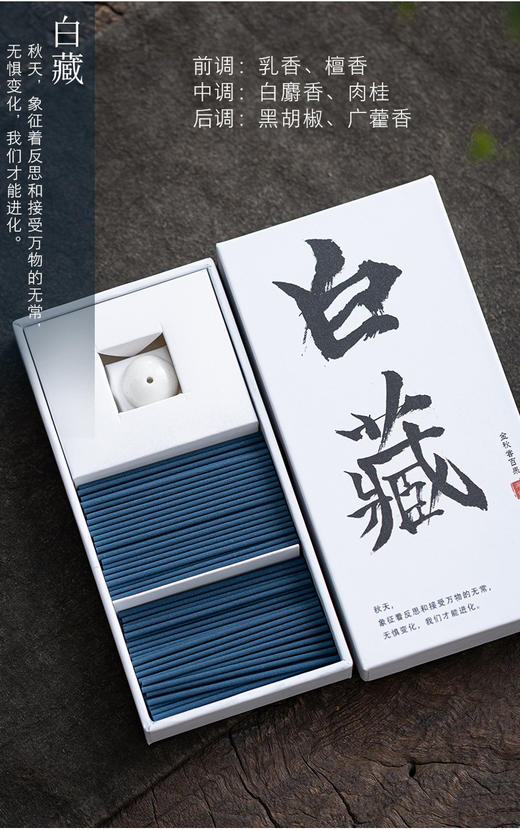 李师傅调香师，极简禅风新中式熏香，卧室茶室书房，共4味每味2盒共8盒，海丝传好香 商品图8