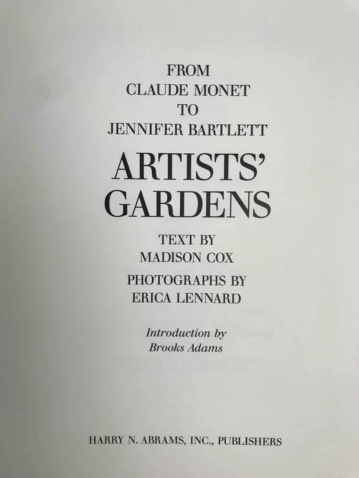 艺术家的花园：从莫奈到巴特利特 132幅彩色插图 精装大16开 商品图3