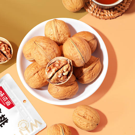 味滋源 薄皮核桃500g袋新货干果仁薄皮炒货零食品特产【分销】 商品图2