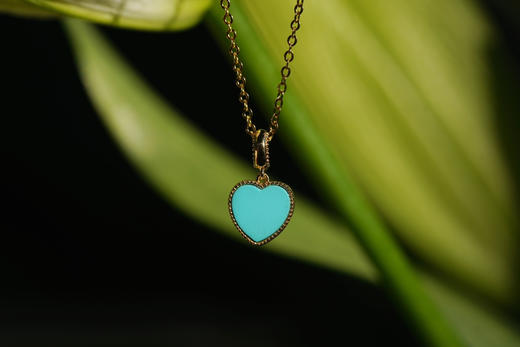 可以和Mini搭配｜18k爱心睡美人绿松（2-3周订制） 商品图9