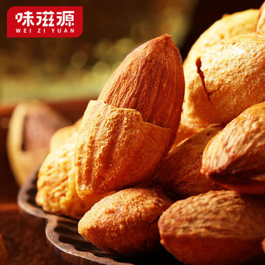 味滋源 巴旦木120g袋 坚果炒货休闲零食品 【分销】 商品图4
