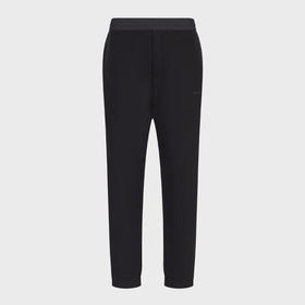 EMPORIO ARMANI 阿玛尼 男士全棉合身长款束脚休闲运动裤 深蓝色 3R1PV9 1JWPZ 0920
