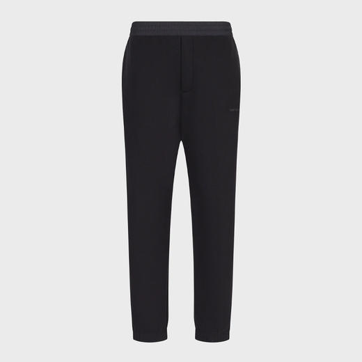 EMPORIO ARMANI 阿玛尼 男士全棉合身长款束脚休闲运动裤 深蓝色 3R1PV9 1JWPZ 0920 商品图0