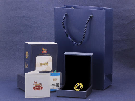 环碧风华项链、耳饰、戒指 商品图0