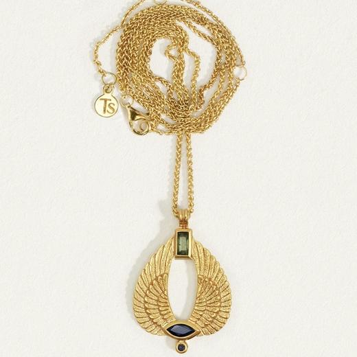 订购8周到｜Temple of the sun-Aum-925银镀18K金 项链［澳大利亚设计师］ 商品图3