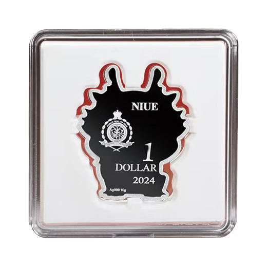 【预定】2024龙年卡通纪念银币 商品图3