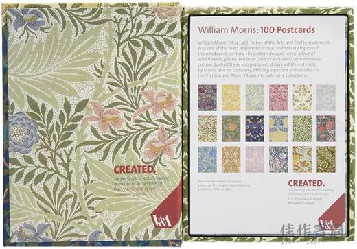 William Morris: 100 Postcards / 威廉·莫里斯：100 张明信片 商品图2