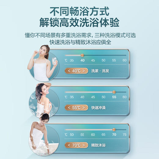 海尔（Haier） 2200W大功率速热增容大水量 一级能效 水质可视 EC6001-JZ3U1、 EC8001-JZ3U1 商品图5