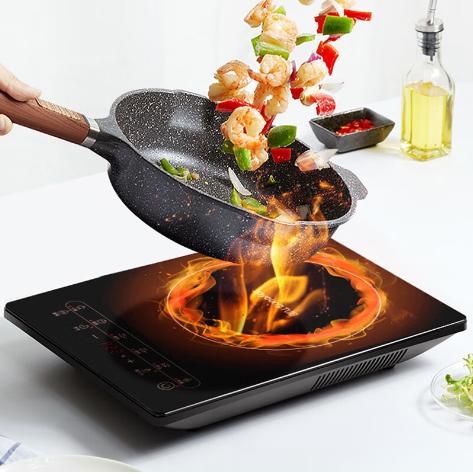 九阳电磁炉家用智能火锅炒菜专用大功率小型一体节能[赠双锅]C21-SX810 商品图4