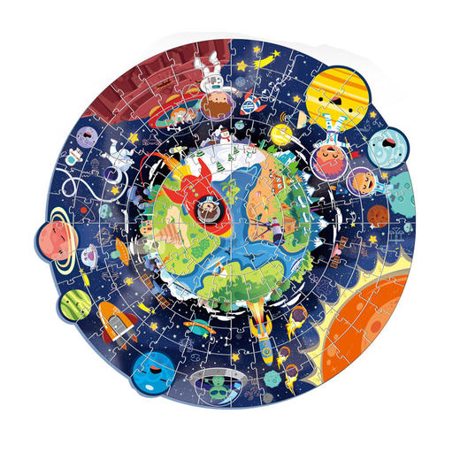 【精美礼盒装国潮风拼图，颂扬中华文化】Arthink国潮风幼儿童故事拼图背包收纳早教益智力启蒙宝宝3-6女童 商品图4