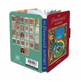 图解字母表明信片 文创周边 英文原版 An Illuminated Alphabet – 26 Postcards