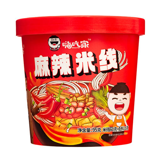 嗨吃家麻辣米线95g*4桶 商品图5