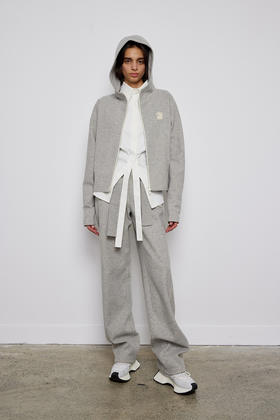 独角兽毛感卫衣外套