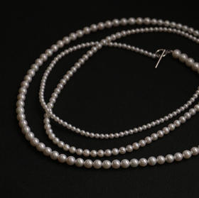 甄珠贝 120cm长链 ot扣 3-4/5-6/7-8mm 十几种造型可以打造 超好搭配的珍珠宝贝 天然淡水珍珠