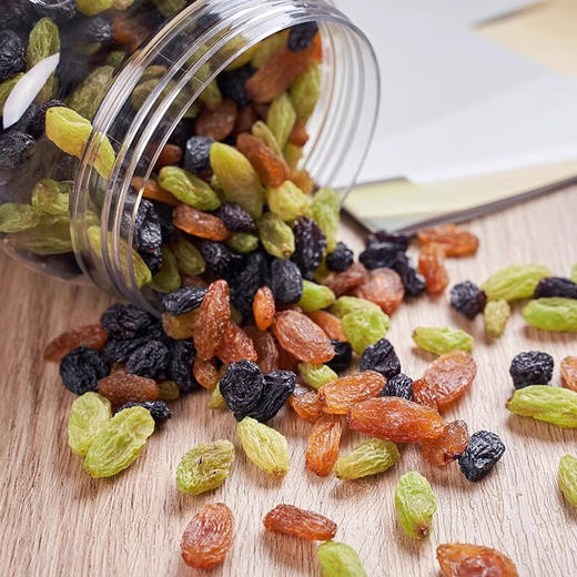 【鲜记】三色葡萄干468g 商品图2