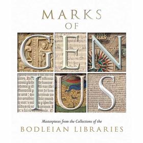 天才的印记--博德利图书馆收藏的杰作 英文原版 Marks of Genius – Masterpieces from the Collections of the Bodleian Librarie