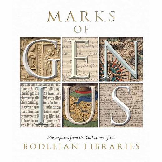 天才的印记--博德利图书馆收藏的杰作 英文原版 Marks of Genius – Masterpieces from the Collections of the Bodleian Librarie 商品图0