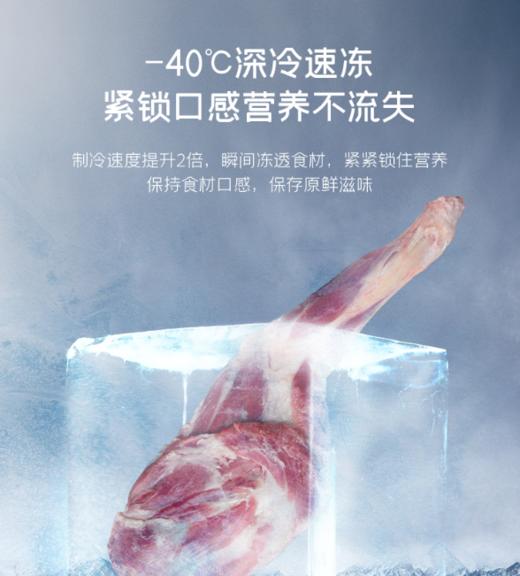 海信风冷无霜228升冷藏冷冻卧式柜 电脑控温 一级能效家用冰柜 小巧不占地 BD/BC-228WFKJ/HX 商品图3