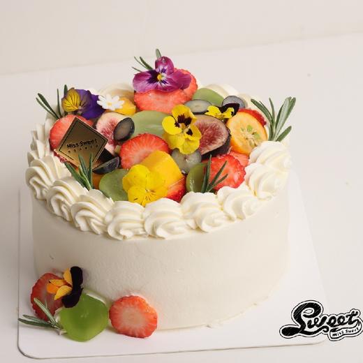 动物鲜奶油水果多多蛋糕 商品图0