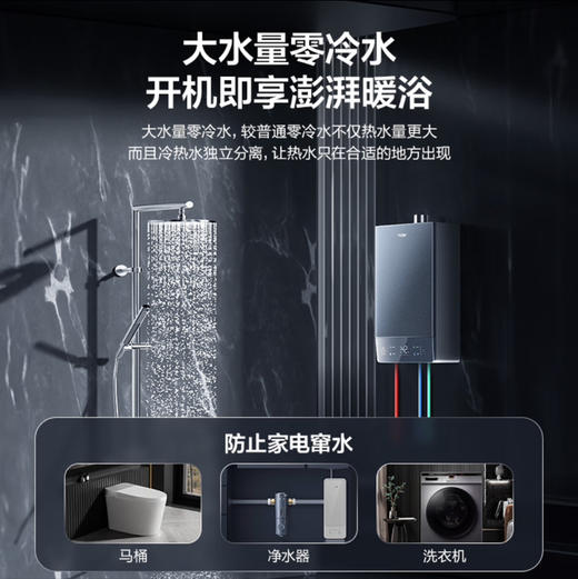 海尔（Haier）热水器 JSQ31-16KT5FPRCU1 商品图5