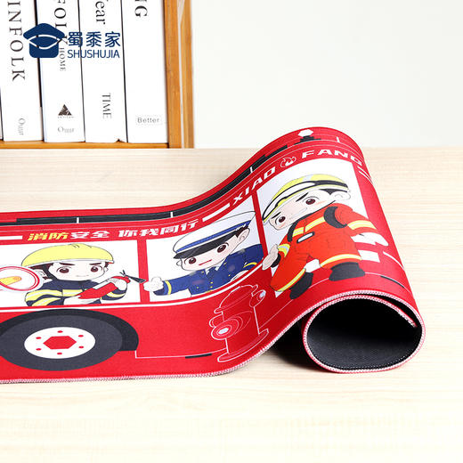 【实付满199送钥匙扣】【消防车鼠标垫】办公桌面书写鼠标垫 电脑办公鼠标垫送礼礼品礼物 商品图5