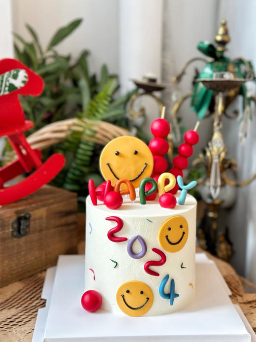 2024，好运连连，全部可食用翻糖装饰，请提前三天预定哦 商品图4