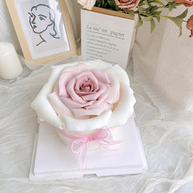 粉玫瑰（翻糖花）