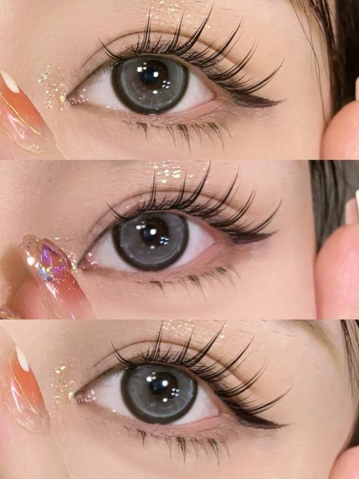 Milcacon半年抛·NO.32 Gray冰岛琉璃·14.5mm中大着色·韩产2片 商品图4