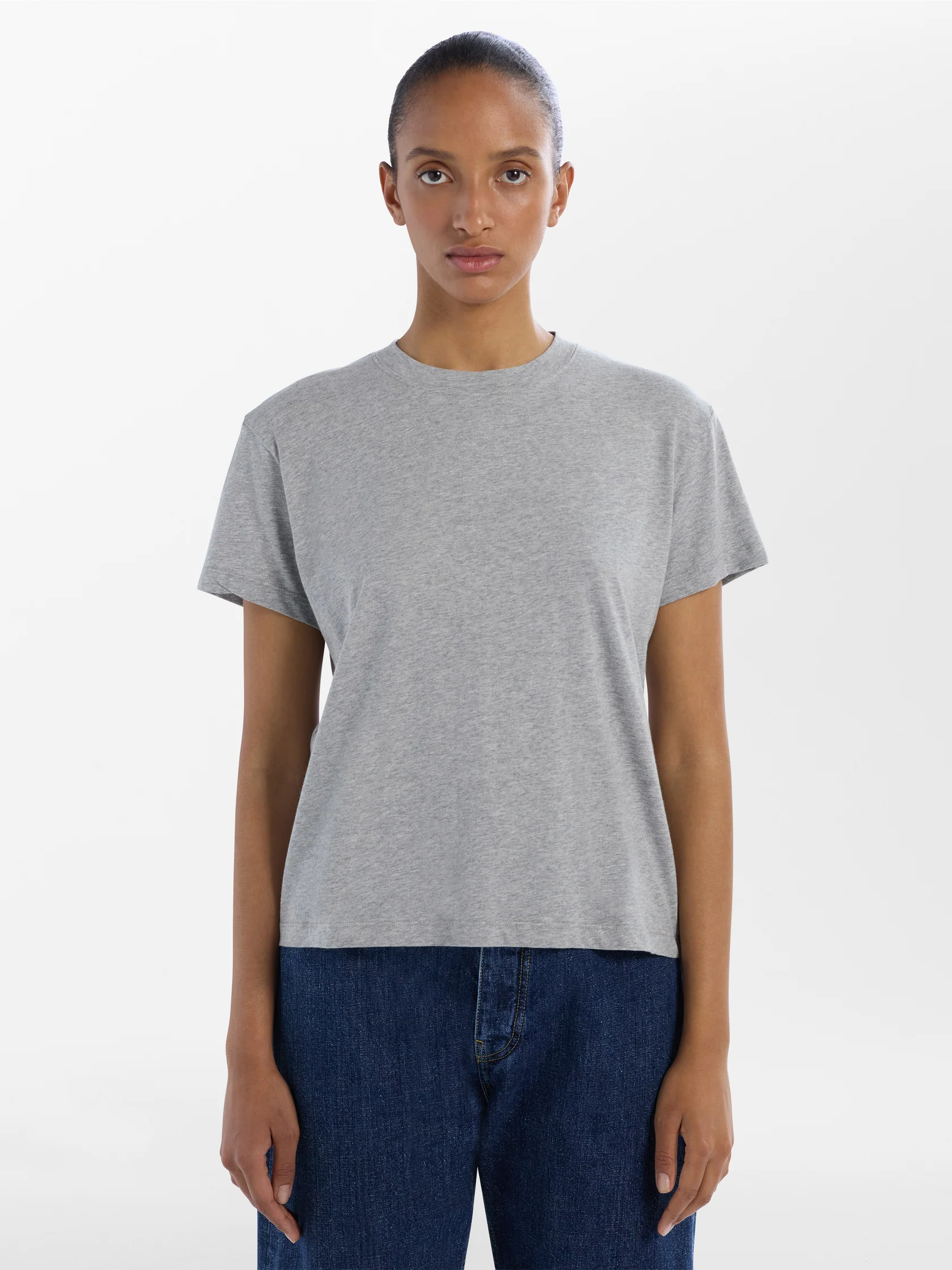 Studio Nicholson  淡粉色/热砂色/藏蓝色/烟灰色/白色MARINE短袖T恤