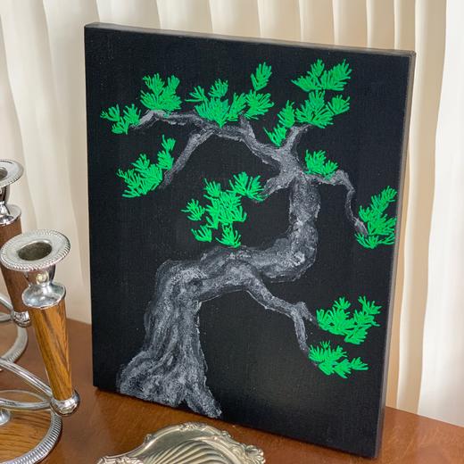 艺术家手绘画作 发财树系列 商品图1