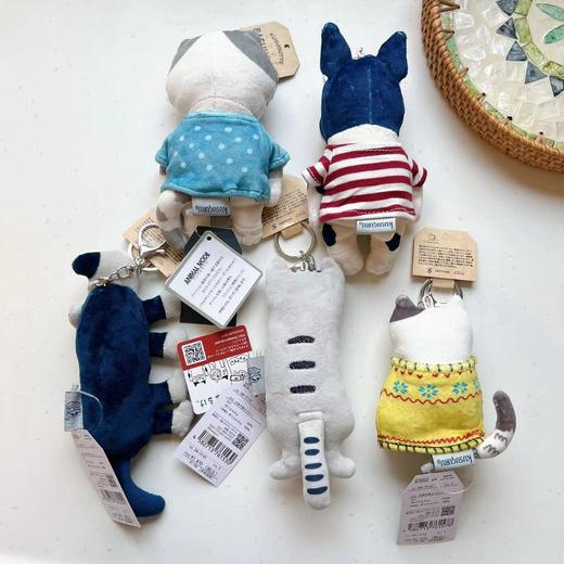 刺绣猫咪造型钥匙扣 商品图2