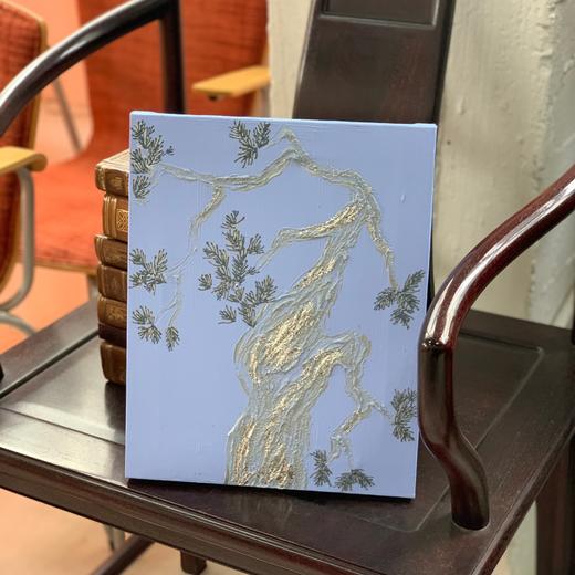艺术家手绘画作 发财树系列 商品图5
