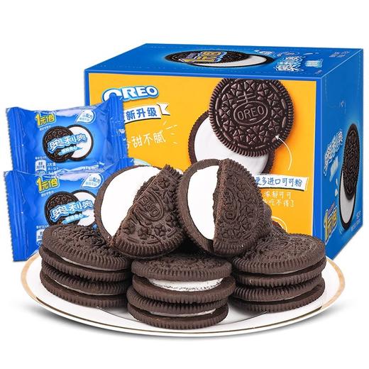 奥利奥原味夹心零食桶418g/桶（22小袋） 商品图0