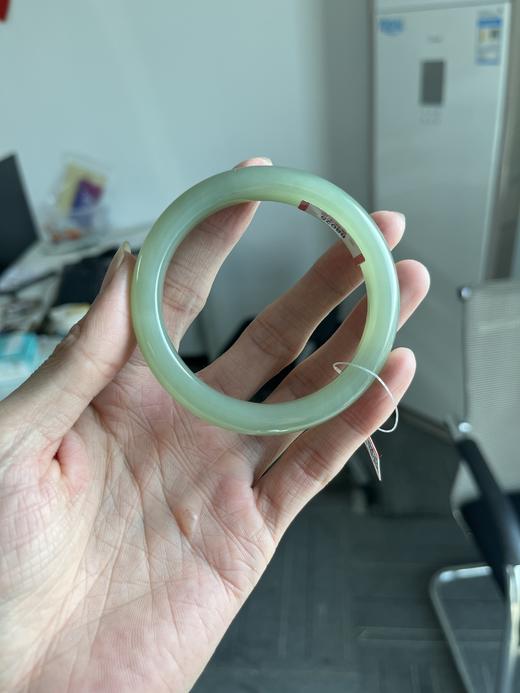 和田玉手镯-湖水绿 商品图0