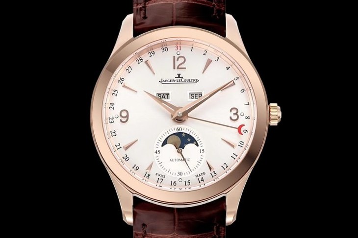 OM积家月相大师复刻系列1558420手表真假对比评测