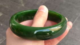 和田玉—碧玉手镯