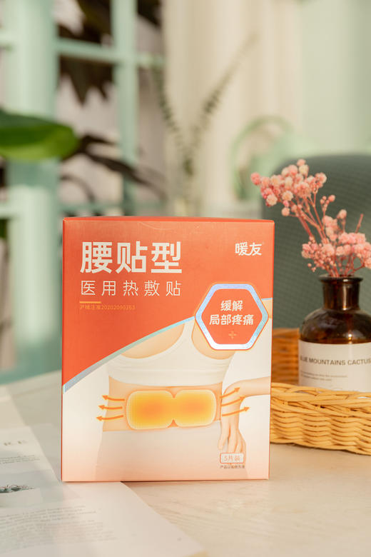 KJ 暖友 医用热敷贴 腰贴型 5片装 商品图0
