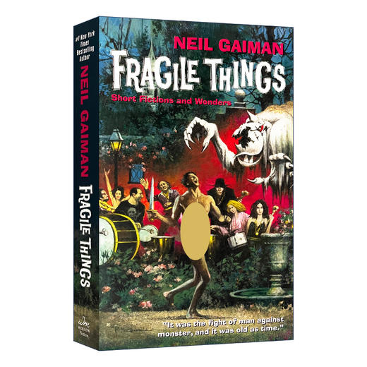 Collins 尼尔盖曼 易碎品 英文原版 Fragile Things 英文版进口科幻小说书 Neil Gaiman 雨果奖 短篇故事合集 英语文学书籍 正版现货 商品图0